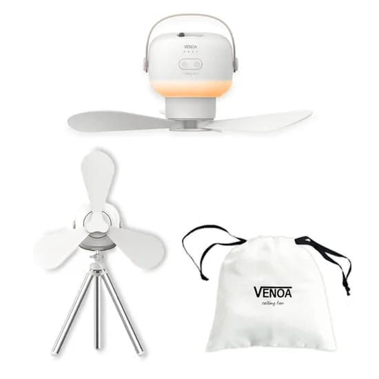 베노아 무선 실링팬 선풍기 VNC-1000, 화이트