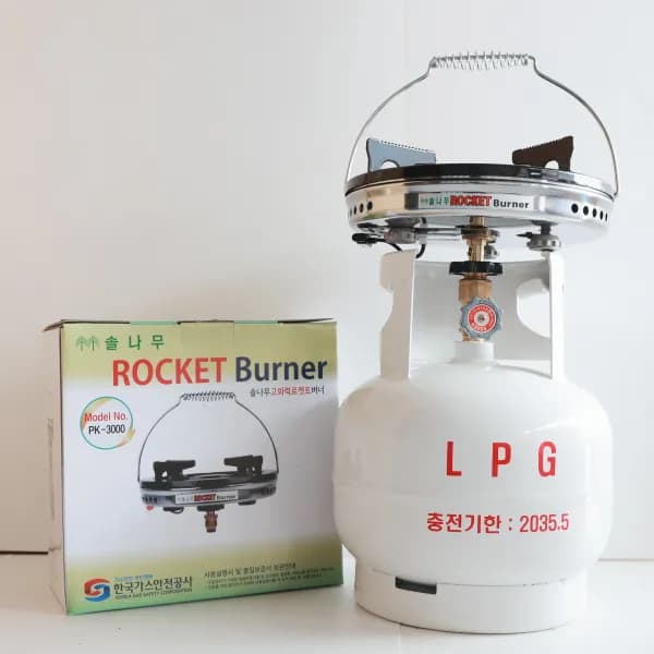 3kg LPG 가스통 전용 일반버너 세트, 1개