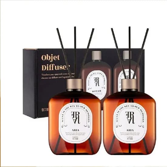 플로랑 오브제 디퓨저 향기뿜뿜 아리아 가든파티 500ml 2개입 1세트