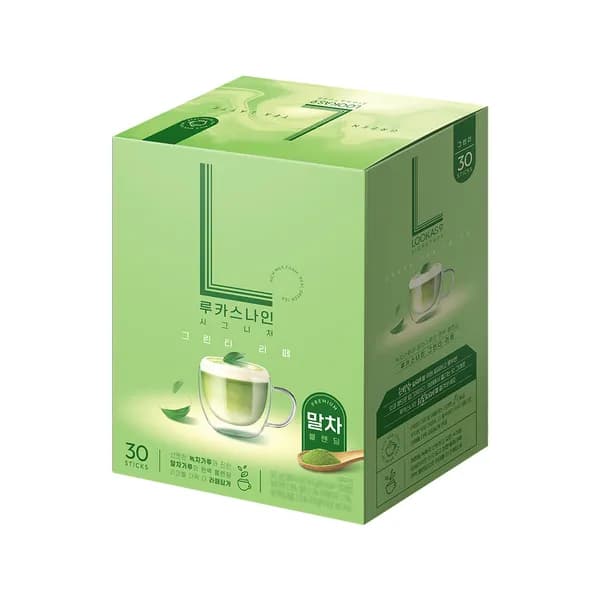 루카스나인 시그니처 그린티라떼 18.9g 30개입