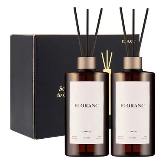 플로랑 디퓨저 향기뿜뿜, 히노끼우드, 500ml, 2구