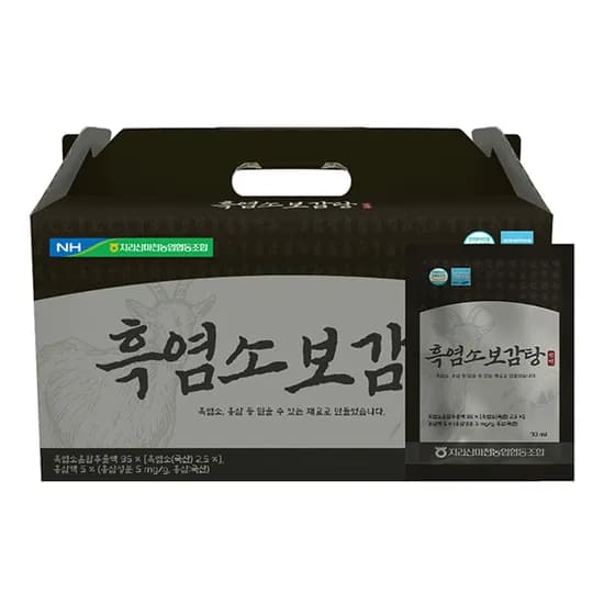 지리산마천농협 정품 흑염소보감탕 70ml 30포 1개