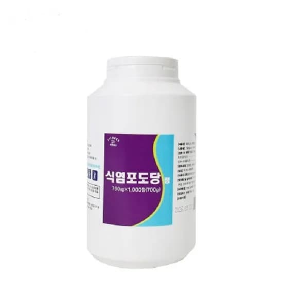 휘트니스 식염포도당 정 1000정 1개