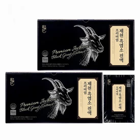 설혜담 제천 흑염소 진액 70ml 30포 2박스
