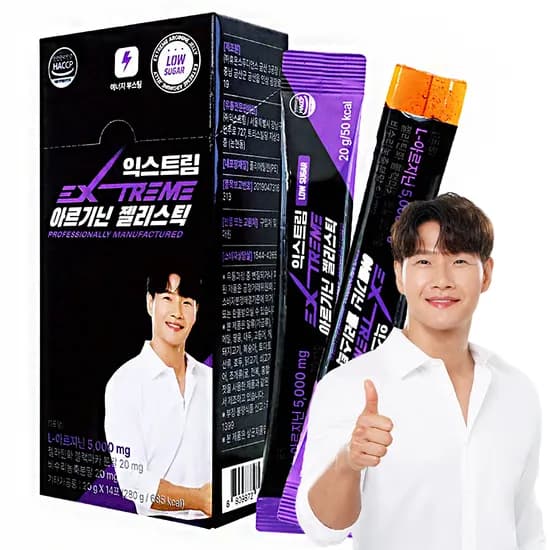 익스트림 블루베리 단백질 아르기닌 젤리스틱 20g 14포 1개