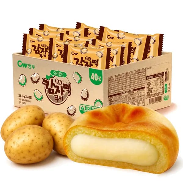 청우 오즈랜드 쫀득감자떡쿠키 860g 1박스 11,000원