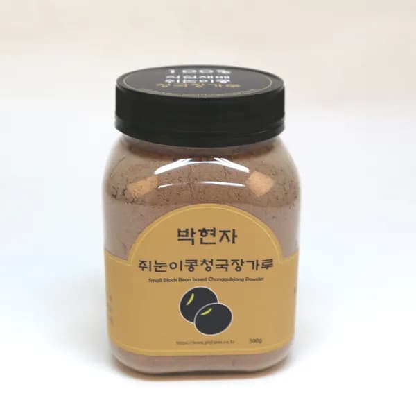 박현자 쥐눈이콩 청국장 가루 500g 1개
