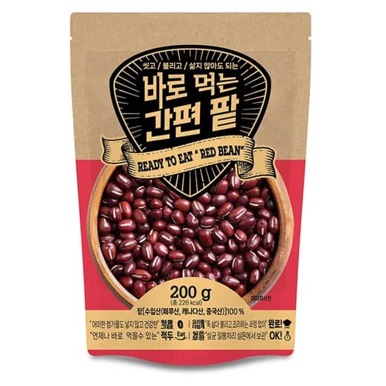 바로 먹는 간편 팥 200g 2개