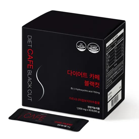 올바른 다이어트 블랙컷 커피맛, 60포, 1박스