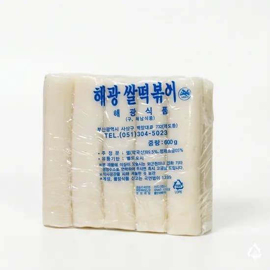 해광식품 부산물떡 몽떡 10개 60g