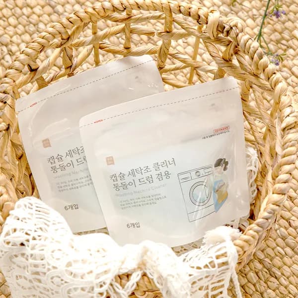 쉼표365 캡슐 세탁조 클리너 11g 6개입 2개