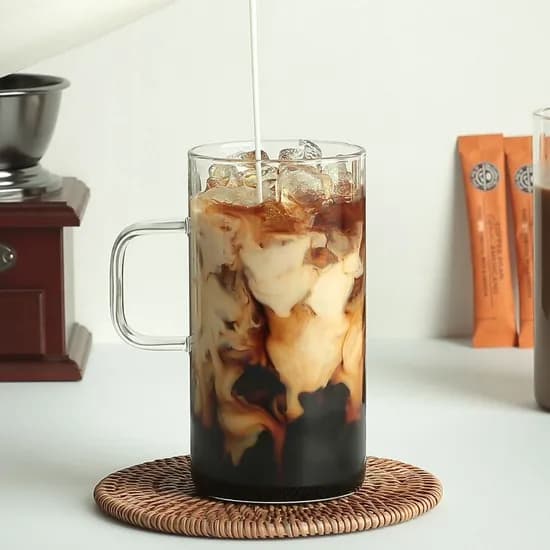 인크레마 내열 유리컵, 650ml, 1개