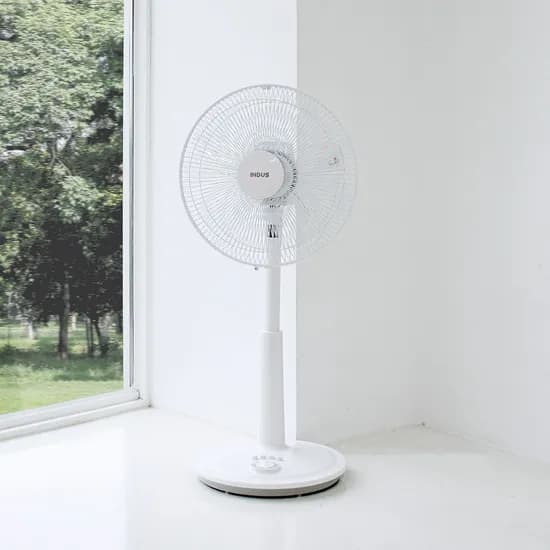 인더스 스탠드형 선풍기, INO-EF14, 높낮이, 타이머, 1개