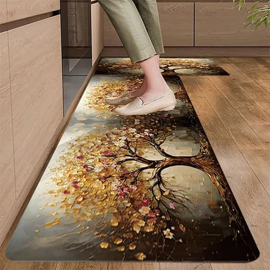 숲과사람들 골드트리 규조토 발매트, 골드트리, 60x40cm + 120x40cm, 2개