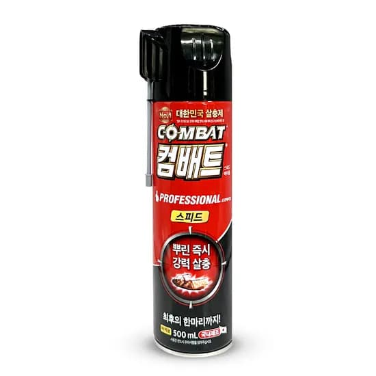 컴배트 스피드 바퀴벌레 에어졸 500ml 1개