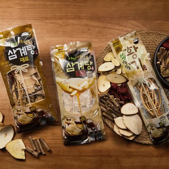 흙사랑 한방 엄나무 자연산황기 삼계탕 티백 100g 1팩