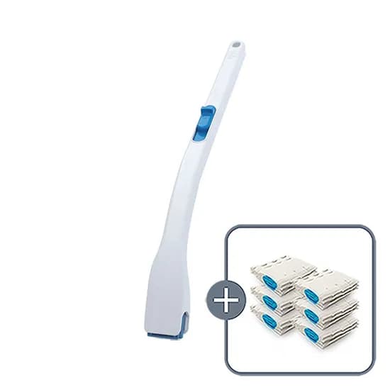 이지드롭 변기크리너, 블루핸들 1개 + 레몬향 6개입, 1세트