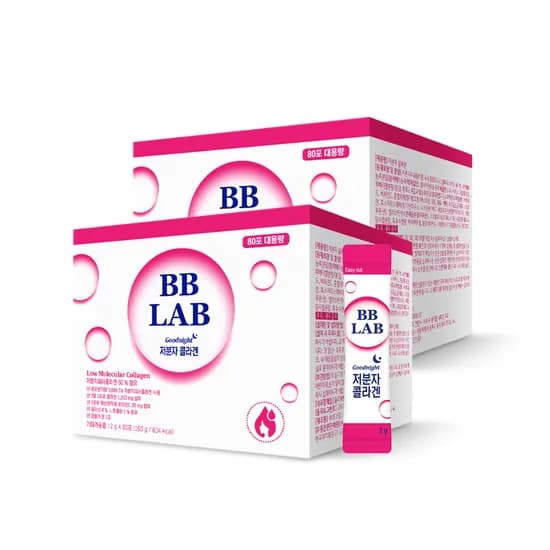 뉴트리원 비비랩 저분자 콜라겐, 2g, 80포, 2개