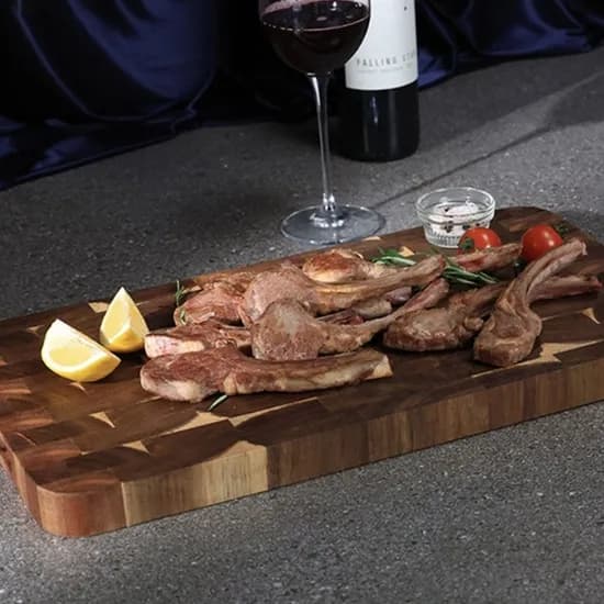 콕스타 엔드그레인 도마 원목 48x27cm 1개