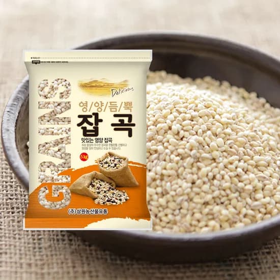 삼원 국내산 찰보리, 5kg, 1개