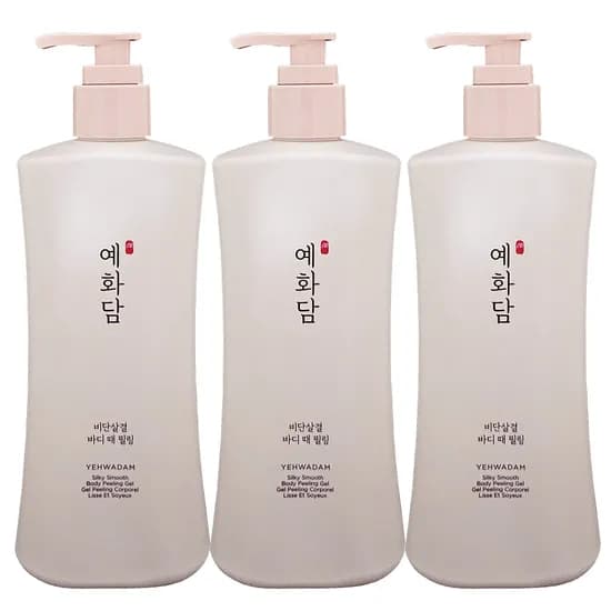 예화담 비단살결 바디 때 필링 500ml 3개
