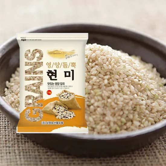 삼원농산 현미 5kg 1개
