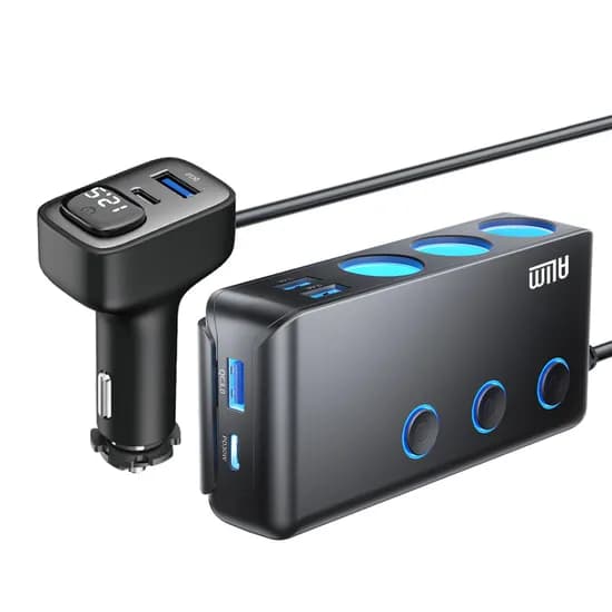 아림통상 차량용 멀티 USB 충전기 ALIM HC67C Pro X3, 3구, 1개