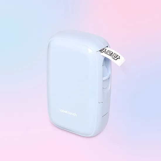 라벨터치 마로팝 라벨프린터, 블루베리, 1개