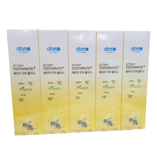 애터미 치약 플러스 200g 5개