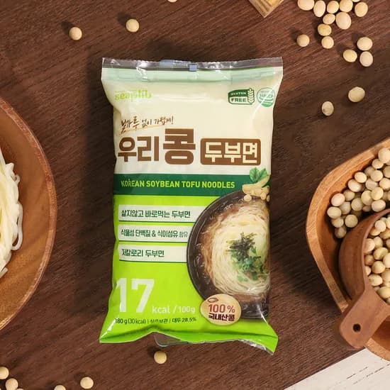 우리콩 두부면 180g 15팩