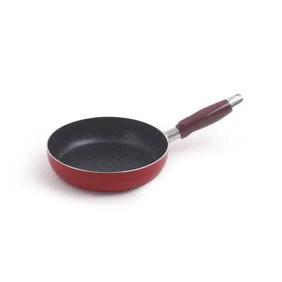 퀸센스 스톤블루 마블 코팅 프라이팬, 20cm, 1개