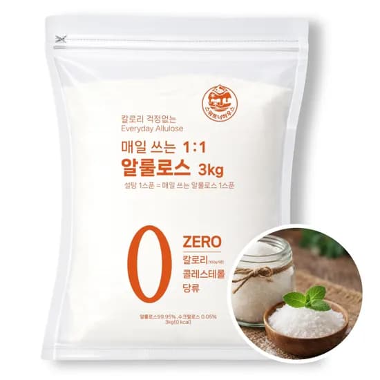 매일쓰는 알룰로스 대용량 업소용 분말 3kg 1개