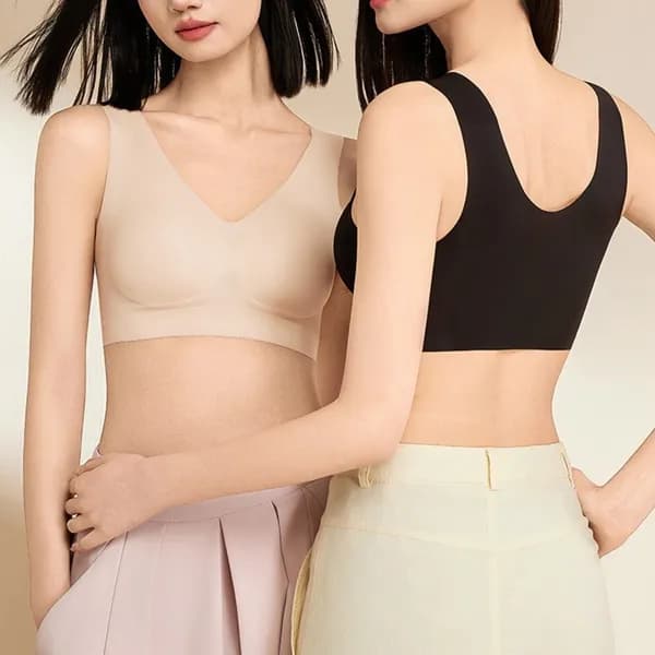 이너리즘 여성 노와이어 심리스 브라 블랙 XL 1개 8,910원