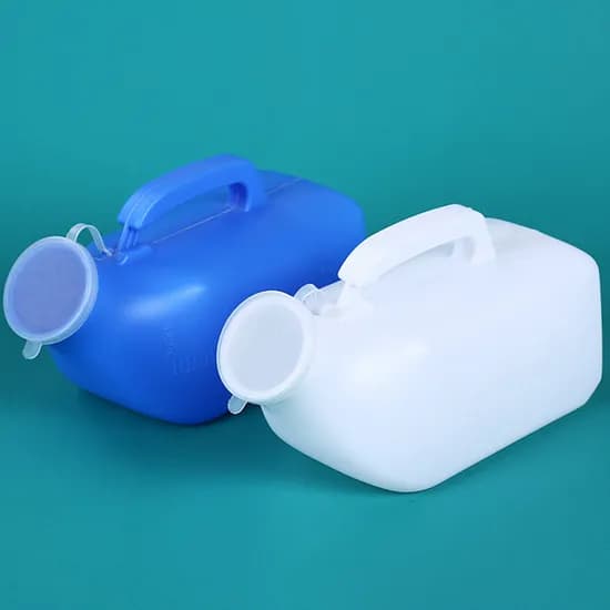 남자 휴대용 소변통 화이트 1.2L 1개