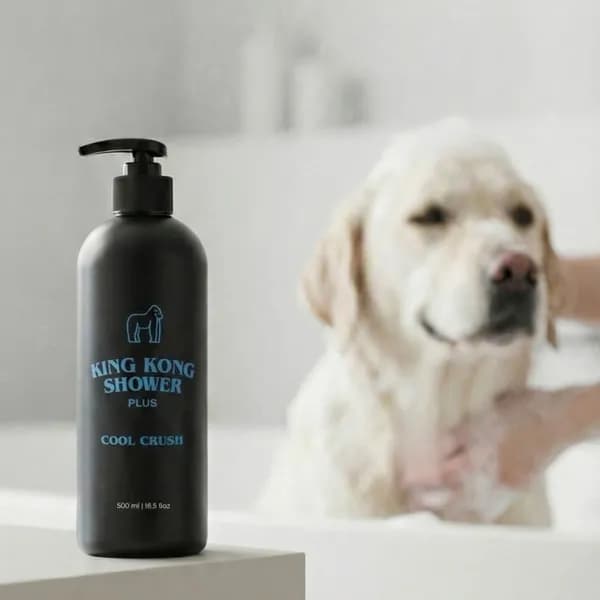 킹콩샤워 강아지 펫 샴푸 쿨크러쉬 500ml 1개