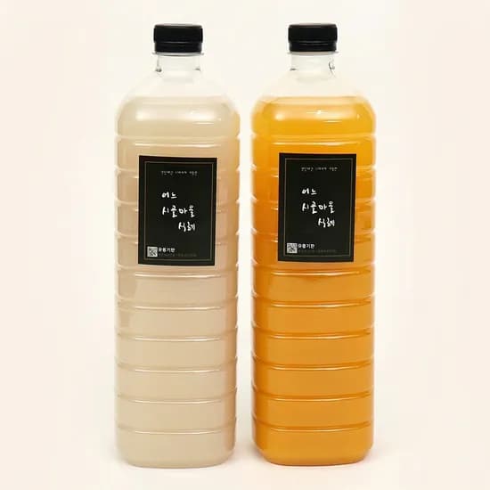 수제 밥알없는 전통식혜+단호박식혜 1.5L 2병 16,000원