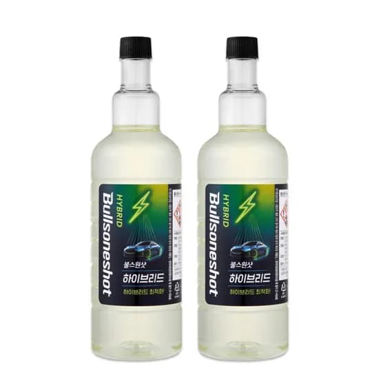 불스원 불스원샷 하이브리드용, 가솔린/휘발유, 500ml, 2개