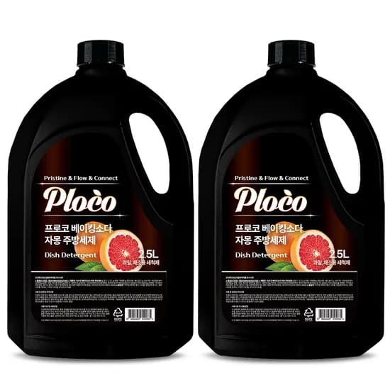프로코 베이킹소다 자몽 주방세제 2.5L 2개