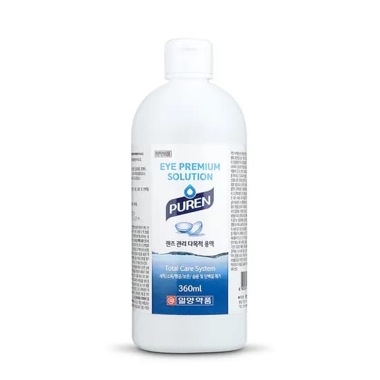 일양약품 퓨렌 렌즈세척액 360ml 1개