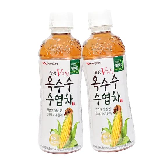광동 V라인 옥수수수염차 유라벨 340ml 20개