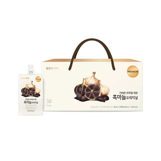 천호엔케어 흑마늘 오리지널 80ml 30팩