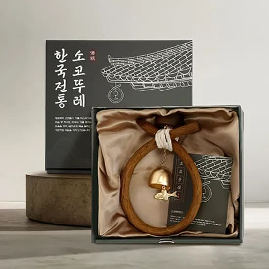 생각하는집 소코뚜레, 네추럴우드, 15cm x 25cm, 1개