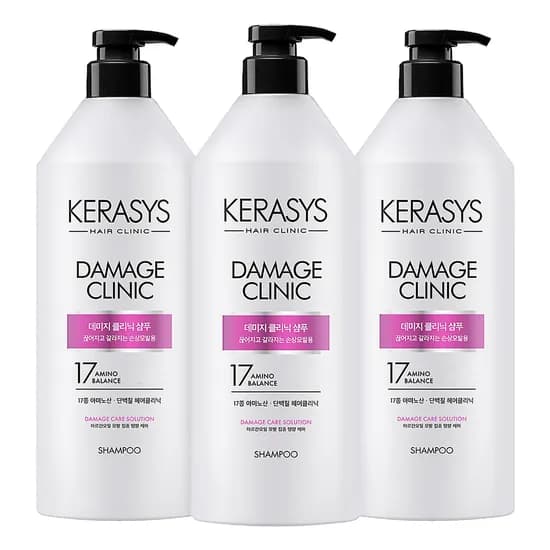 케라시스 클리닉 데미지 샴푸 980ml 3개