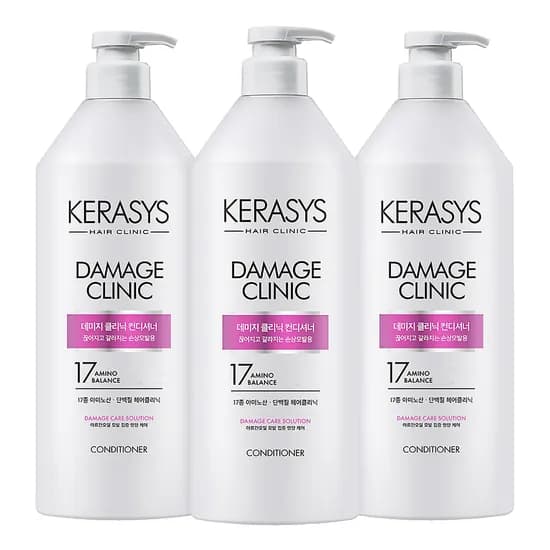 케라시스 데미지 클리닉 단백질 린스 980ml 3개
