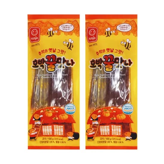 호박꿀맛나 쫀디기 100g 2개