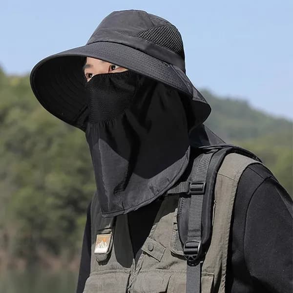 RIZPICK 얼굴커버 버킷햇 진그레이 1개