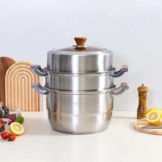 토마스풀 2in1 IH 3단 찜기, 30cm, 1박스