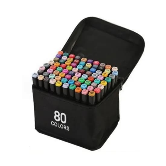펜시픽 드로잉 더블 유성 마카펜 케이스 세트, 168색