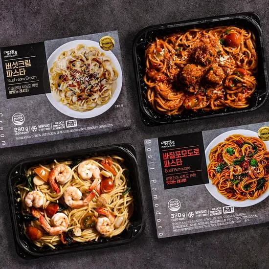카페이노스 파스타스 쉐프도 반한 파스타 4종 1세트 1240g