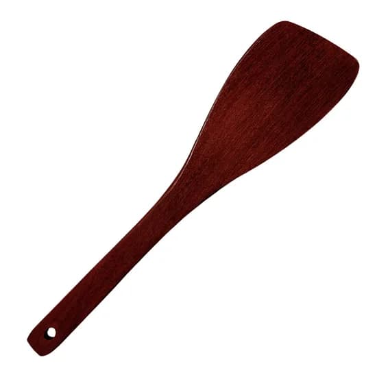 원목 옻칠 사선뒤집개, 내츄럴, 30.5cm, 1개